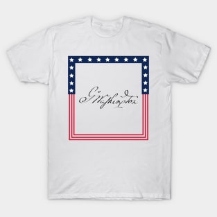 George Washington's signature T-Shirt